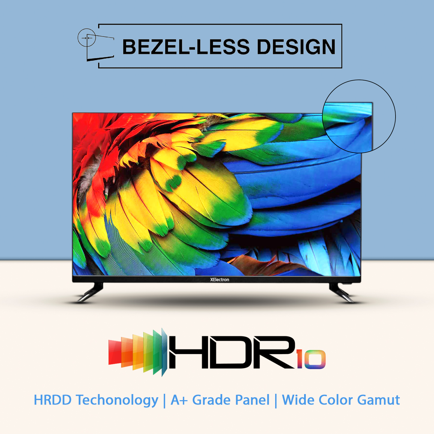 XElectron 32 Inch (80 cm) HD Ready Smart Android LED TV with Built-in Soundbar - Image 12