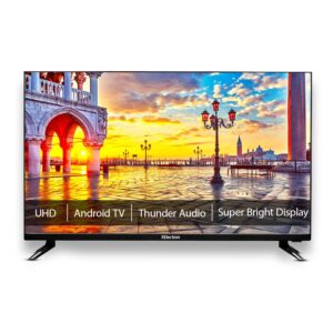 XElectron 43 Inch (108 cm) Ultra HD 4K Smart Android LED TV with Cloud Feature and Soundbar 43XETV (Black)