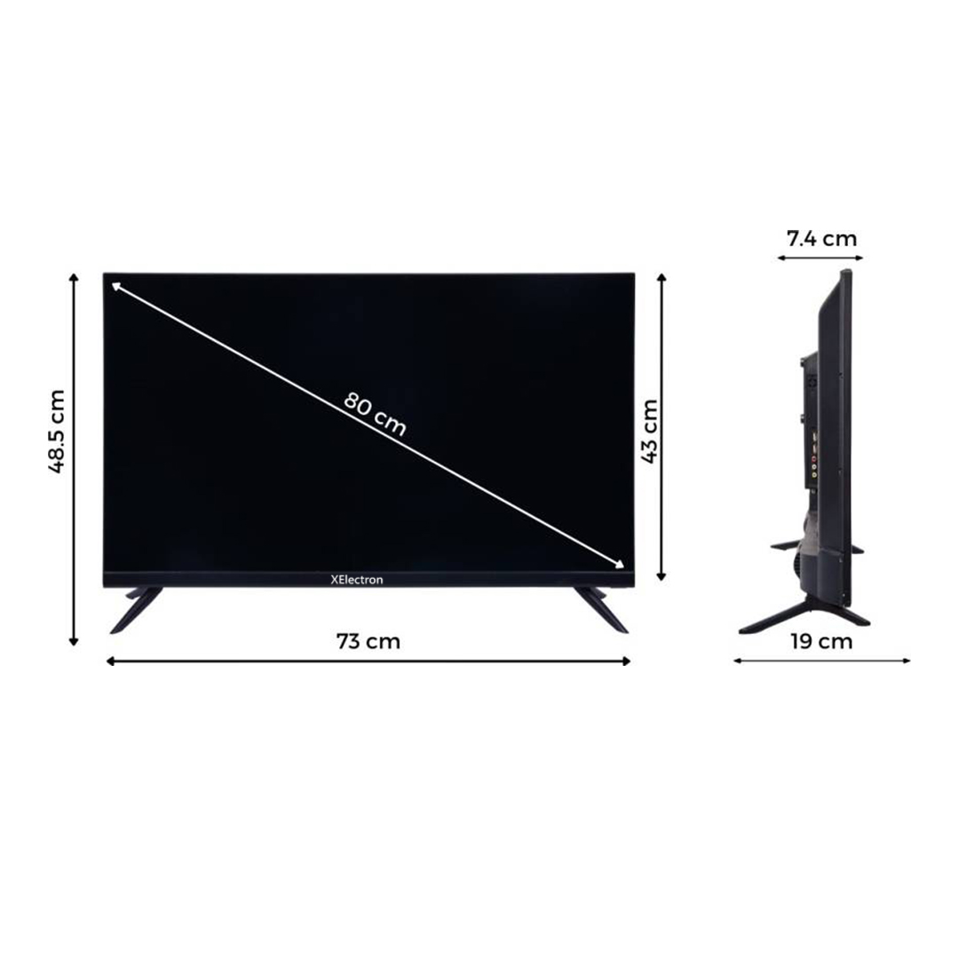 XElectron 32 Inch (80 cm) HD Ready Smart Android LED TV with Built-in Soundbar - Image 5