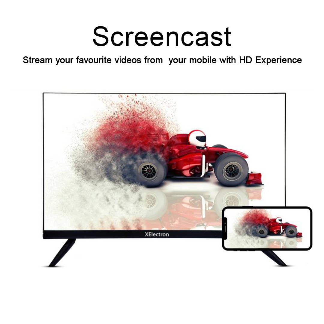 XElectron 32 Inch (80 cm) HD Ready Smart Android LED TV with Built-in Soundbar - Image 2