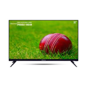 XElectron 32 Inch (80 cm) Slim Bezel HD Ready LED TV with Powerful Speakers 32STV (Black)